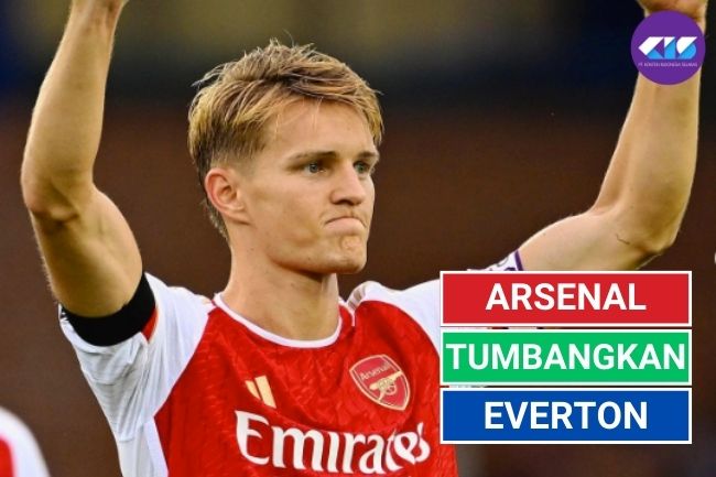 Trossard Cetak Gol Apik, Arsenal Tumbangkan Everton di Goodison Park